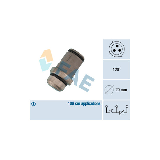 Fae 34220 Sensor, coolant temperature to suit VW
