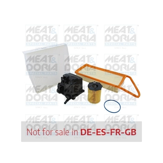 Meat & Doria Filter Set to suit Mitsubishi, Toyota, Ford
