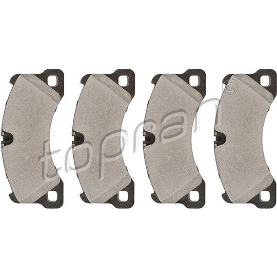Topran Brake Pad Set, disc brake to suit VW, Porsche