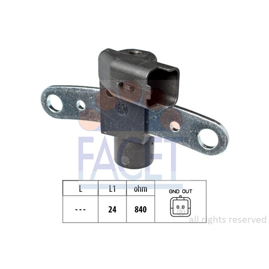 Facet Pulse Sensor, flywheel to suit Nissan, Hitachi, Renault