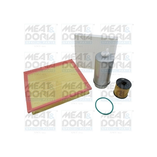 Meat & Doria Filter Set to suit Mitsubishi, Ford, BMW
