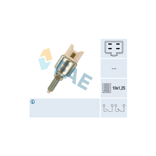 Fae 24625 Brake Light Switch to suit Honda, Acura, Isuzu