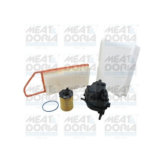 Meat & Doria Filter Set to suit Mitsubishi, Toyota, Ford