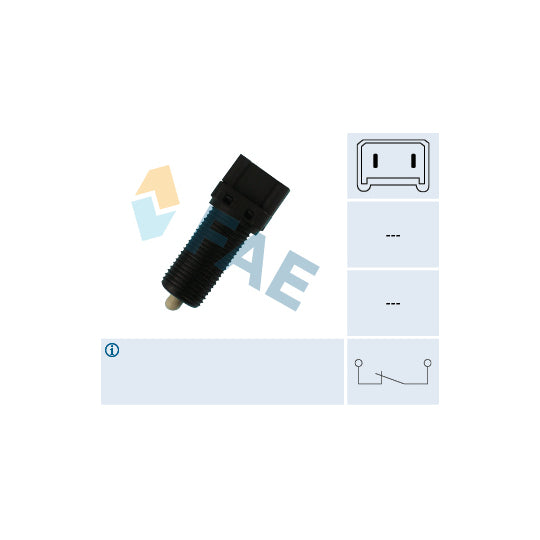 Fae 24230 Brake Light Switch to suit Renault
