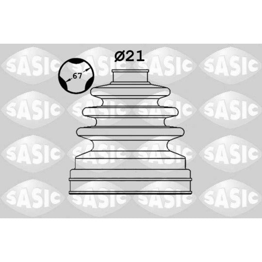 Sasic Bellow Set, drive shaft to suit Ford, Kia