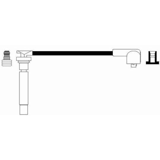 Ngk Ignition Cable to suit Mercedes-Benz, Renault