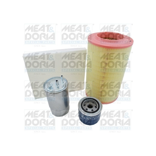 Meat & Doria Filter Set to suit Peugeot, Citroën, Fiat