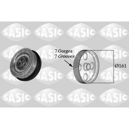 Sasic Belt Pulley, crankshaft to suit Ford