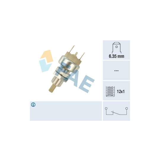 Fae 24150 Brake Light Switch to suit VW, BMW, Volvo