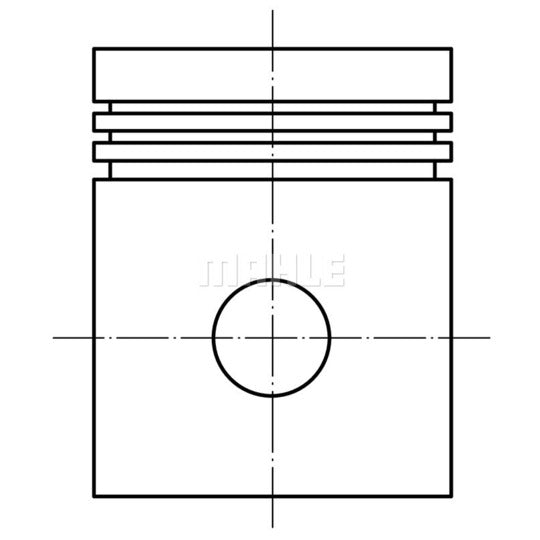 Mahle Piston to suit Volvo