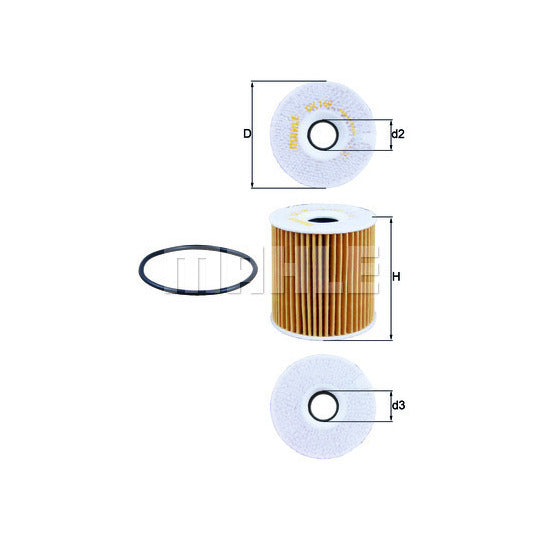 Knecht Oil filter to suit Volvo