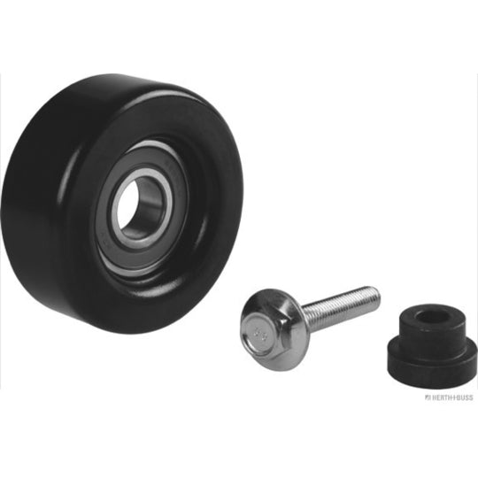 Herth+Buss Jakoparts Deflection/Guide Pulley, v-ribbed belt to suit Ford, Mazda