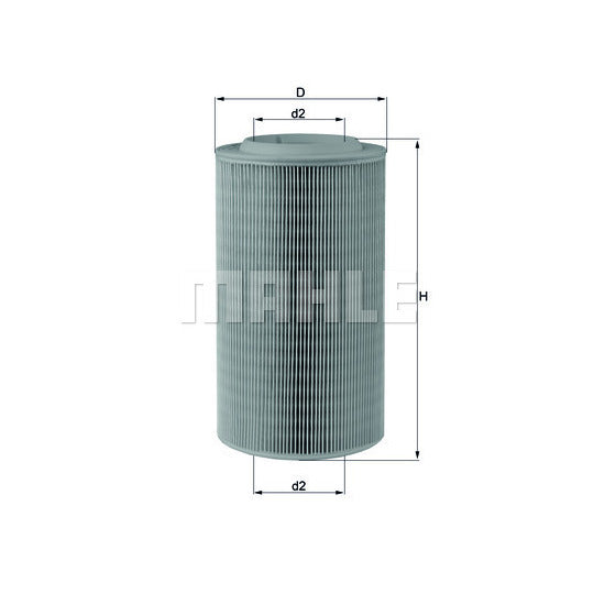 Mahle Air Filter to suit Peugeot, Citroën, Fiat