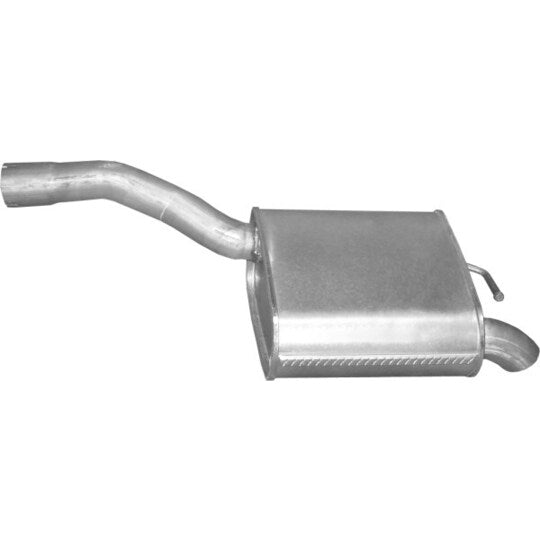 Polmo End Silencer to suit Ford