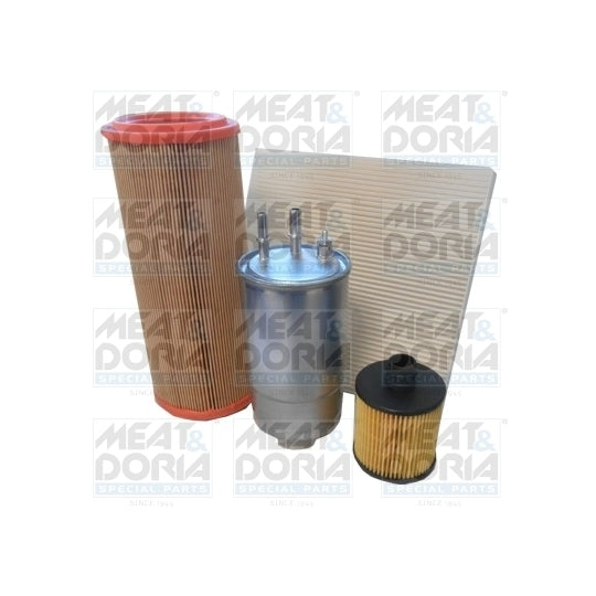 Meat & Doria Filter Set to suit Ford, Peugeot, Citroën