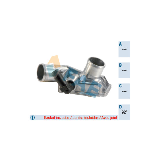 Fae Thermostat, coolant to suit Opel