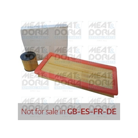 Meat & Doria Filter Set to suit Mitsubishi, Ford, BMW
