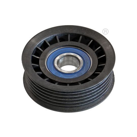 Optimal Deflection/Guide Pulley, v-ribbed belt to suit Ford