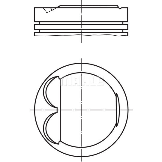 Mahle Piston to suit BMW