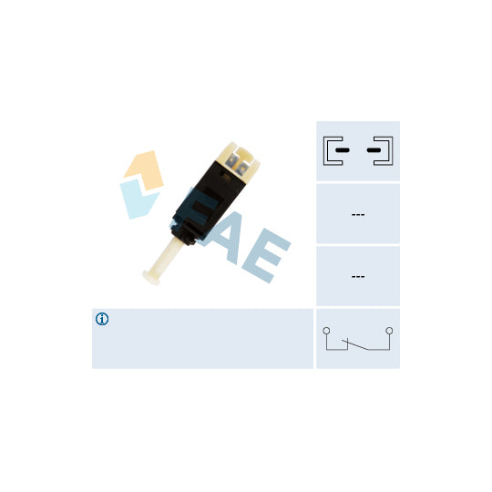 Fae 24430 Brake Light Switch to suit VW