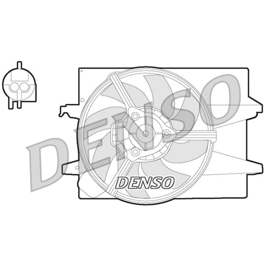 Denso Fan, radiator to suit Ford