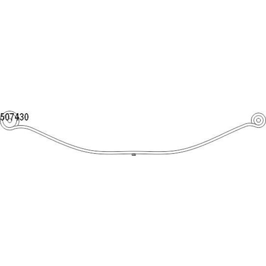 Cs Germany 10.507.430.00 Spring Pack to suit Ford