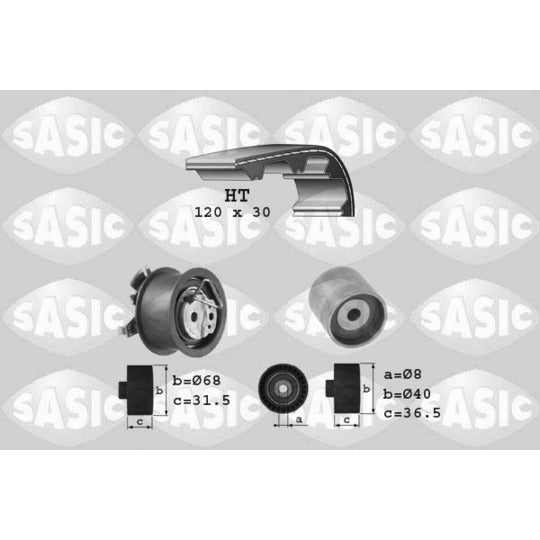 Sasic Timing Belt Set to suit Ford, Audi, VW