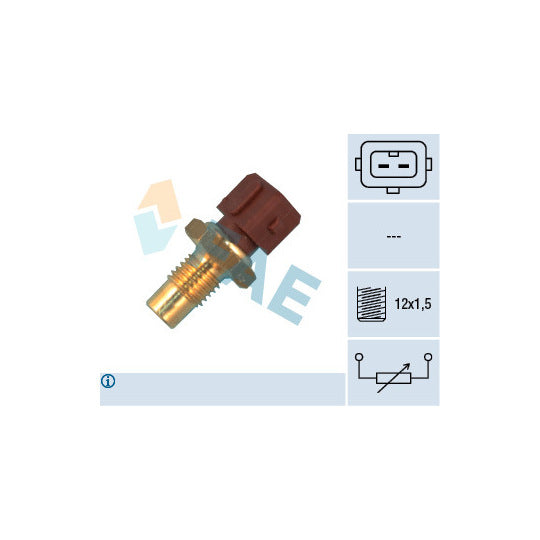Fae 33415 Sensor, coolant temperature to suit Smart