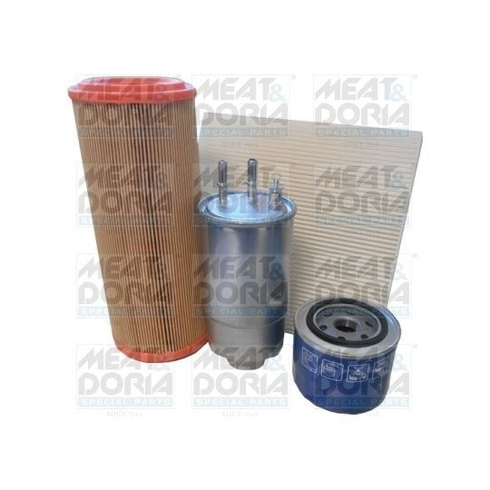 Meat & Doria Filter Set to suit Ford, Peugeot, Citroën