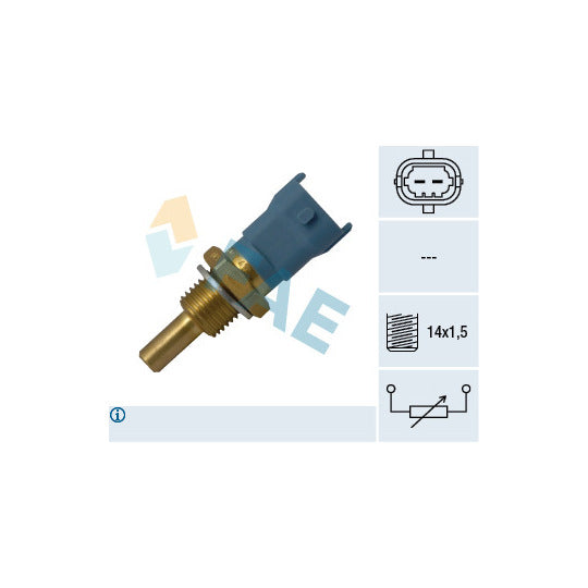 Fae 33688 Sensor, coolant temperature to suit Fiat, Daf, Fendt