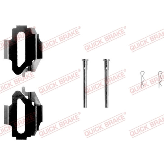 Quick Brake Brake pad fitting set