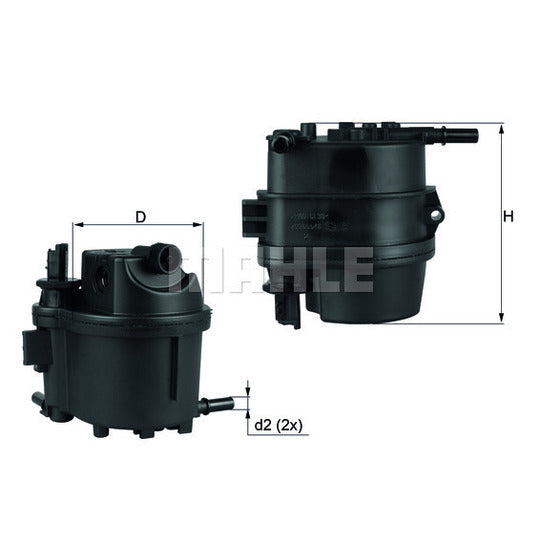 Knecht Fuel filter to suit Toyota, Ford, Mazda