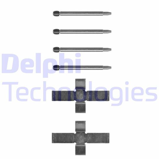 Delphi Accessory Kit, disc brake pad
