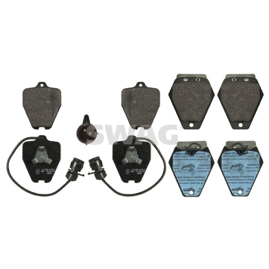 Swag Brake Pad Set, disc brake to suit Audi