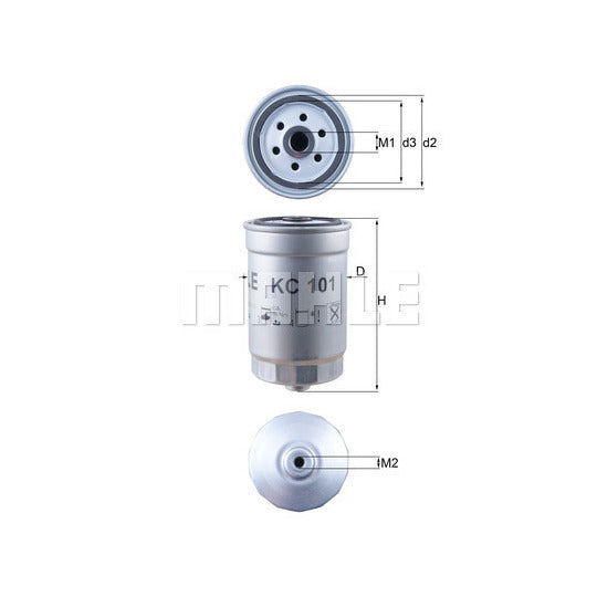 Knecht Fuel filter to suit Hyundai, Kia