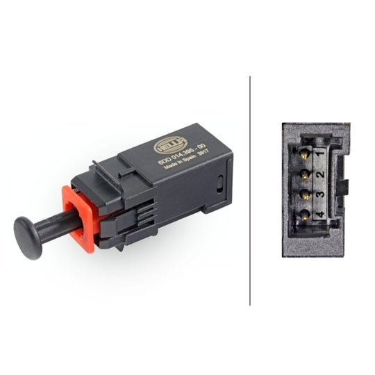 Hella 6DD 014 395-001 Brake Light Switch to suit Peugeot, Citroën, Fiat