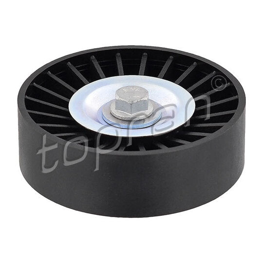 Topran Tensioner Pulley, v-ribbed belt to suit Mercedes-Benz, Bugatti