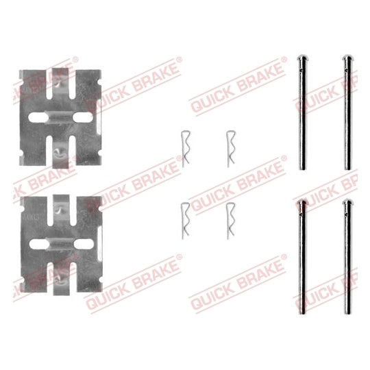 Quick Brake Brake pad fitting set