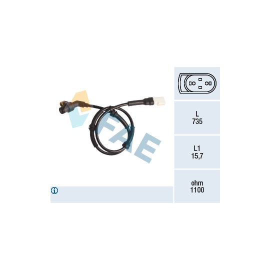Fae Sensor, wheel speed to suit Ford
