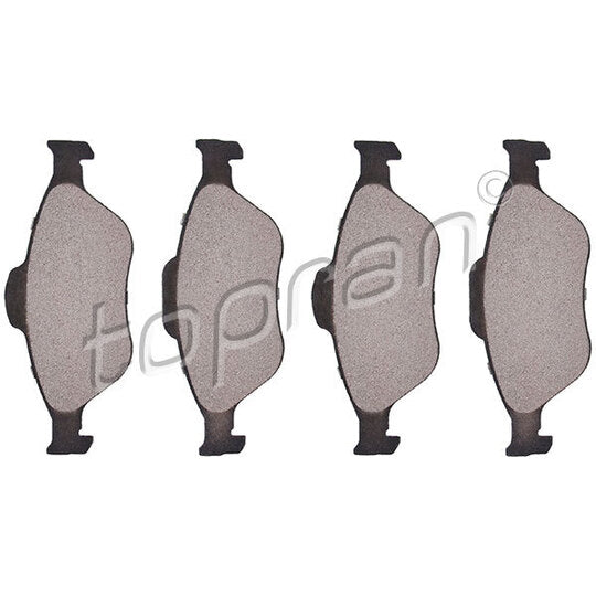 Topran Brake Pad Set, disc brake to suit Ford, Mazda