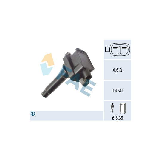Fae Ignition coil to suit Hyundai, Kia, Hitachi
