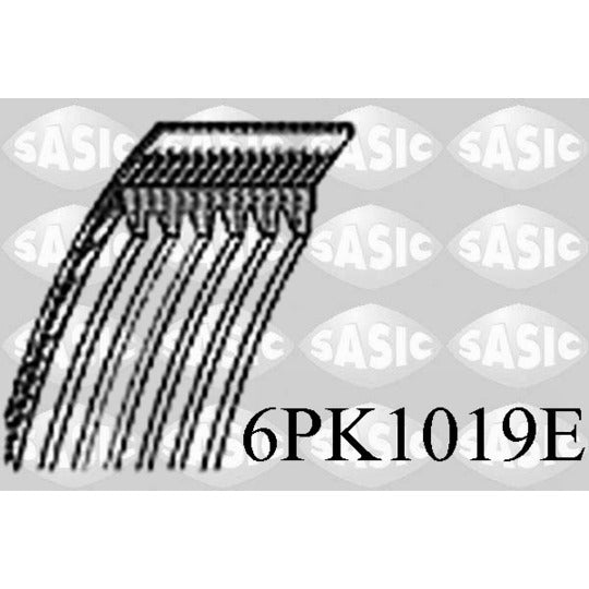 Sasic 6PK1019E V-Ribbed Belt to suit Ford, Mazda