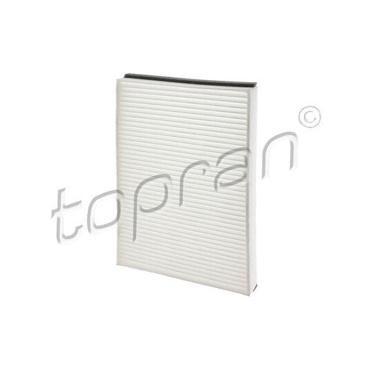 Topran 205 798 Filter, interior air to suit Opel, Vauxhall