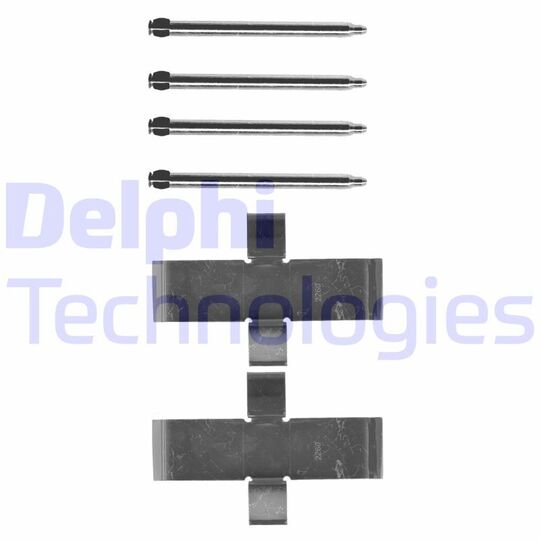 Delphi Accessory Kit, disc brake pad to suit VW