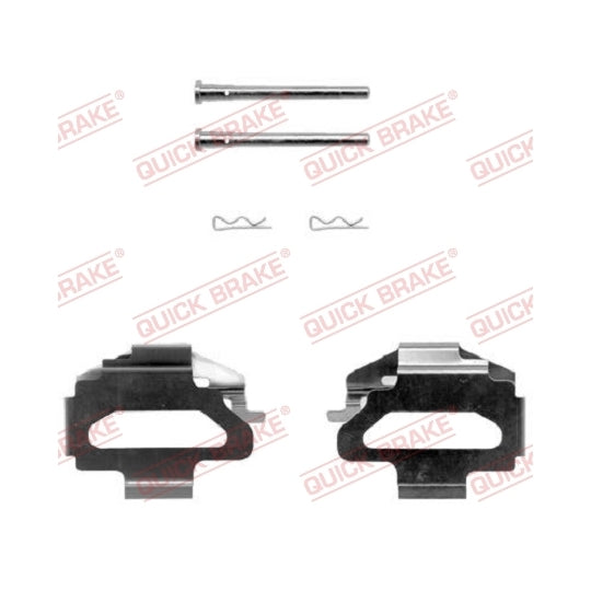 Quick Brake Brake pad fitting set