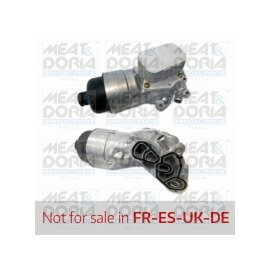 Meat & Doria Oil Cooler, engine oil to suit Ford, Peugeot, Citroën