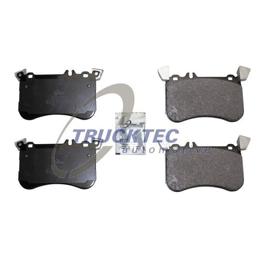 Trucktec Automotive Brake Pad Set, disc brake to suit Mercedes-Benz
