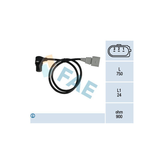 Fae RPM Sensor, engine management to suit Audi, VW, Seat