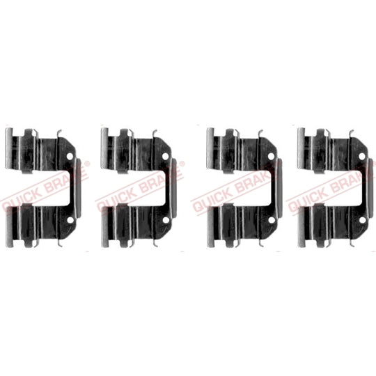 Quick Brake Brake pad fitting set