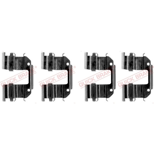 Quick Brake Brake pad fitting set